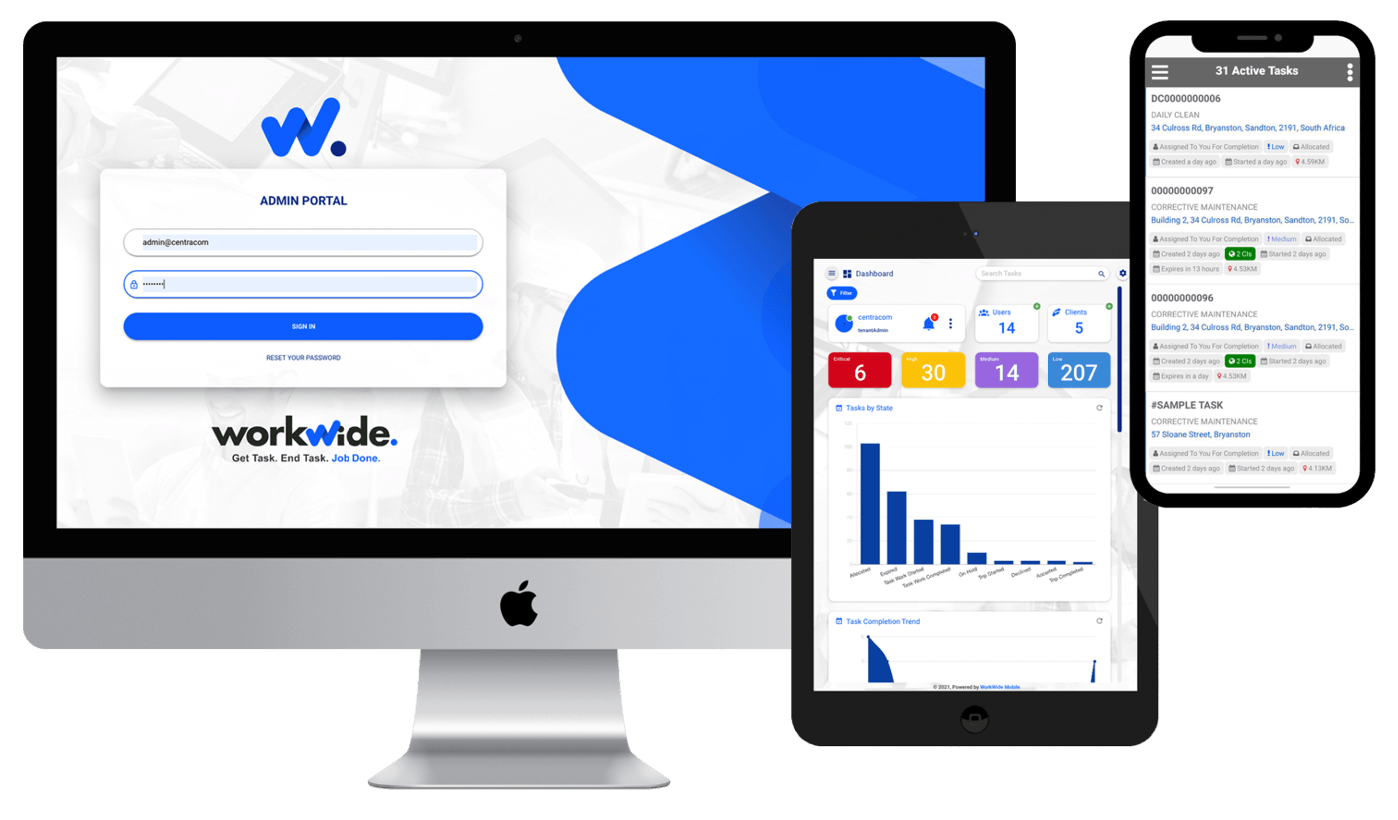 Workwide interface