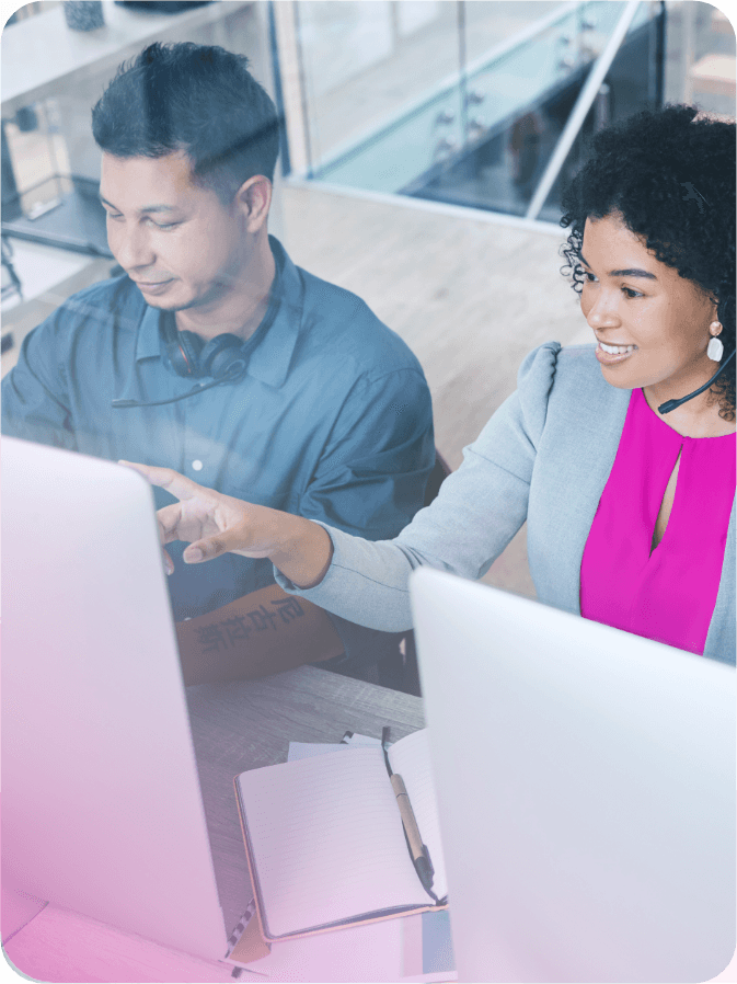 Professional consultant working