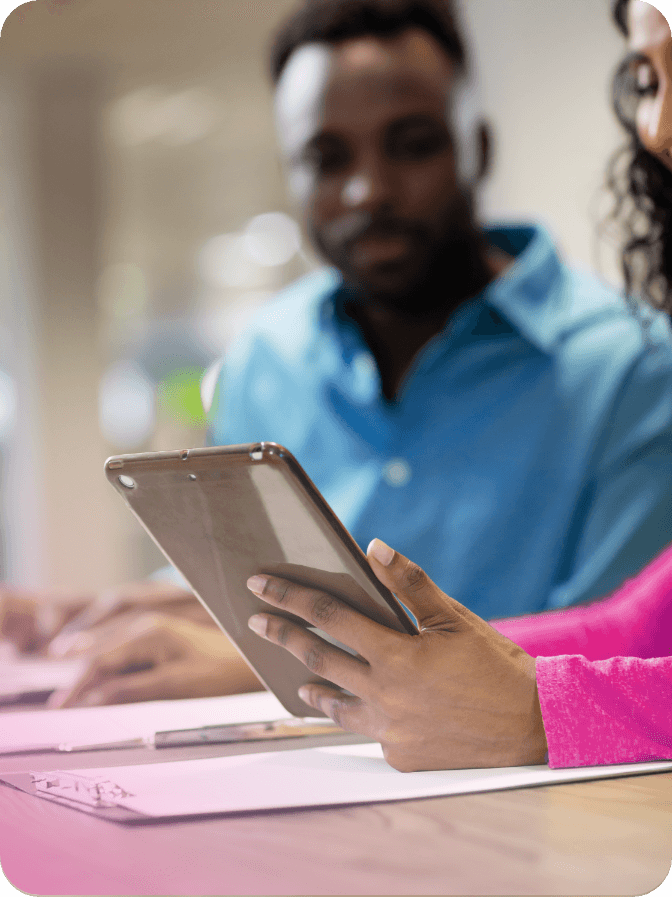 Professional consultant working