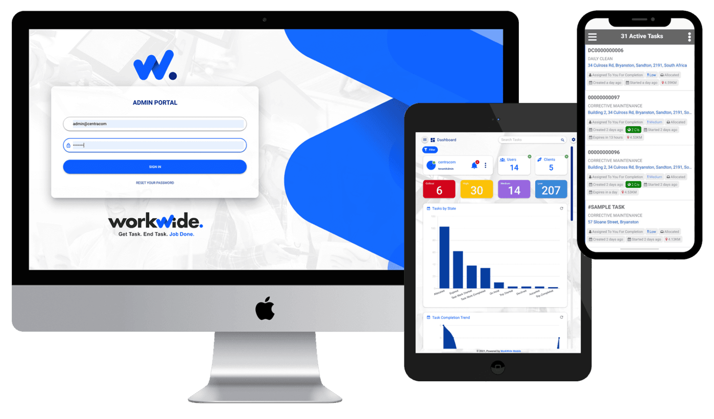 Workwide interface